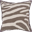 Surya Zebra LD-041 22"H x 22"W Pillow Cover