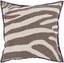 Surya Zebra LD-041 22"H x 22"W Pillow Cover