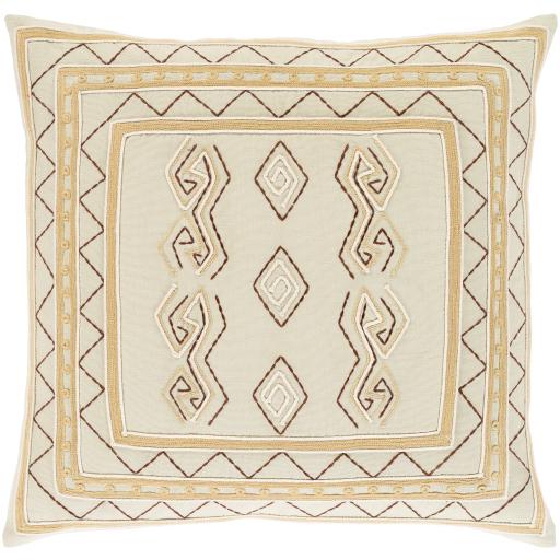 Surya Zulu ZLU-002 20"H x 20"W Pillow Cover