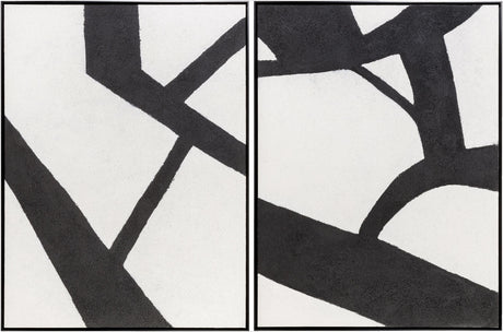 Surya Aasmaa AAM-001 21"H x 19"W x 2"D, 21"H x 19"W x 2"D Wall Art Piece