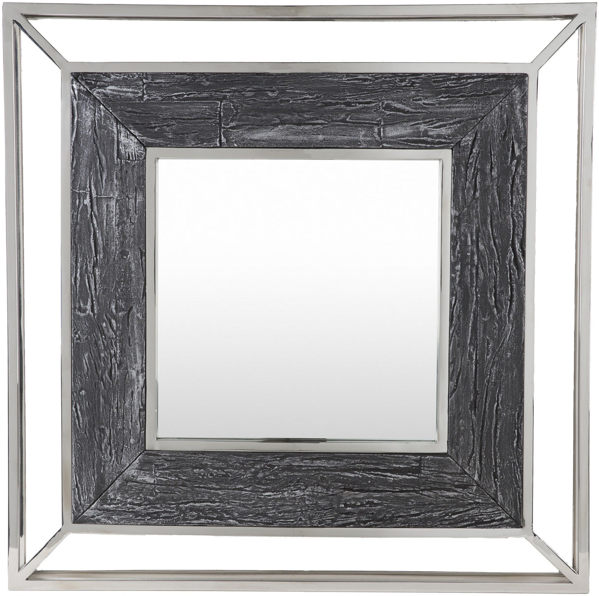 Surya Allure LLU-002 32"H x 32"W x 3.3"D Mirror