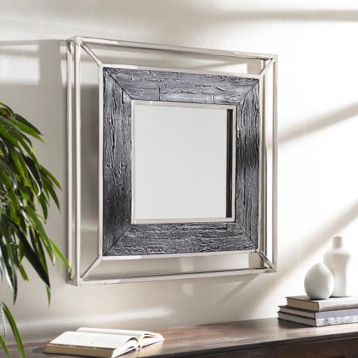 Surya Allure LLU-002 32"H x 32"W x 3.3"D Mirror