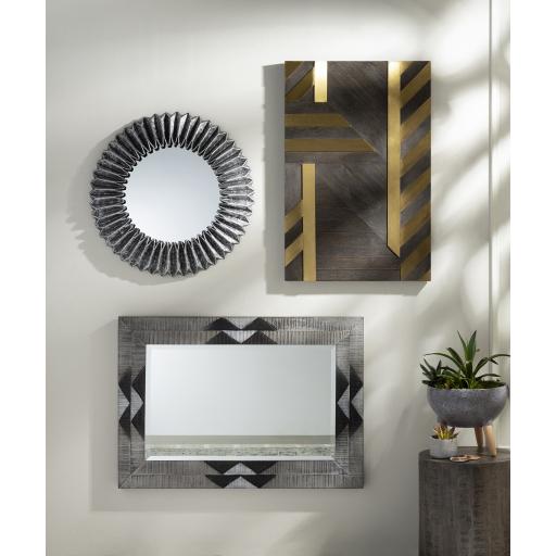 Surya Amrapali ARP-001 40"H x 28"W x 2.8"D Mirror