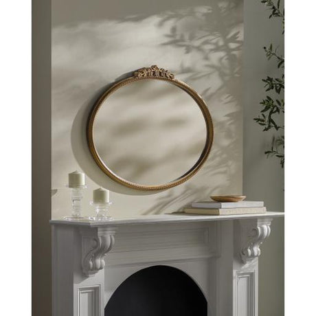 Surya Arrendale NRE-001 Gold 24"H x 32"W x 2"D Mirror