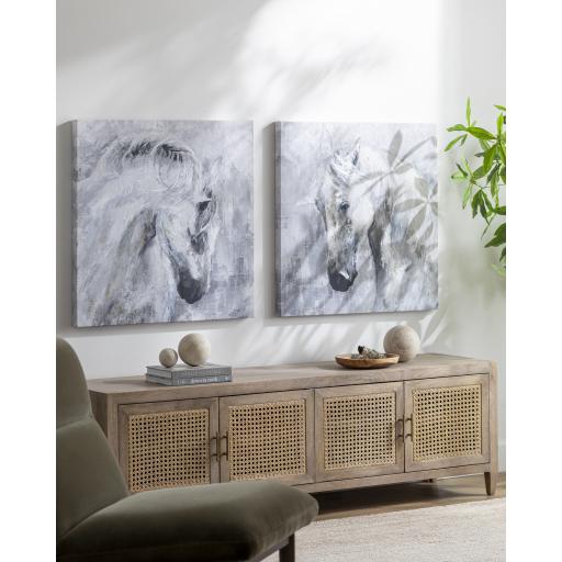 Surya Assateague GUE-001 32"H x 32"W x 2"D, 32"H x 32"W x 2"D Wall Art Piece