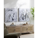 Surya Assateague GUE-001 32"H x 32"W x 2"D, 32"H x 32"W x 2"D Wall Art Piece