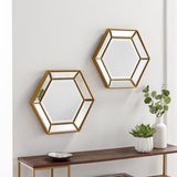 Surya Beehive BEV-001 20"H x 20"W, x 0.8"D ,20"H x 20"W, x 0.8"D Mirror