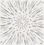 Surya Blanca BLC-002 36"H x 36"W x 2"D Wall Art Piece
