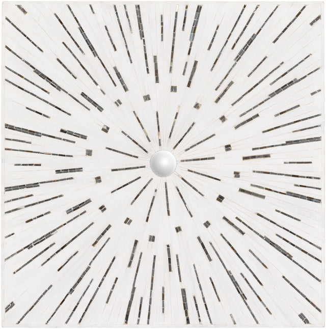 Surya Blanca BLC-002 36"H x 36"W x 2"D Wall Art Piece