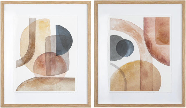 Surya Bosaca BCS-001 25"H x 21"W x 1"D, 25"H x 21"W x 1"D Wall Art Piece