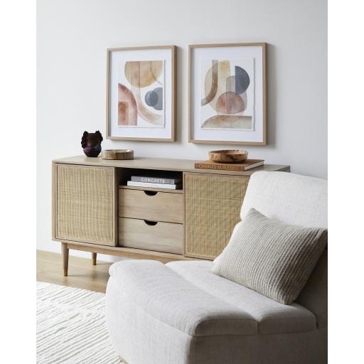 Surya Bosaca BCS-001 25"H x 21"W x 1"D, 25"H x 21"W x 1"D Wall Art Piece
