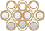 Surya Constellation ION-001 27"H x 19"W x 0.8"D Mirror