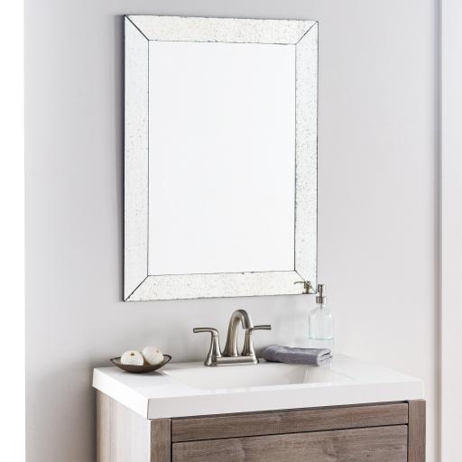 Surya Crystalline CYA-105 48"H x 16"W x 0.2"D Mirror