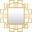 Surya Glasgow GAW-001 32"H x 32"W x 0.7"D Mirror