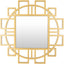 Surya Glasgow GAW-001 32"H x 32"W x 0.7"D Mirror