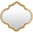 Surya Quatrefoil QFL-001 26"H x 28"W x 0.4"D Mirror