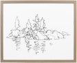 Surya Sachse HSE-001 21"H x 17"W x 1"D Wall Art Piece