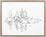 Surya Sachse HSE-001 21"H x 17"W x 1"D Wall Art Piece