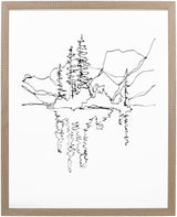 Surya Sachse HSE-002 21"H x 17"W x 1"D Wall Art Piece