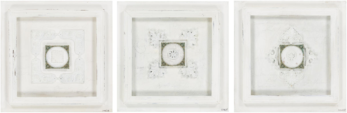 Surya Surya Wall Decor GAR-2000 18"H x 18"W Wall Art Piece