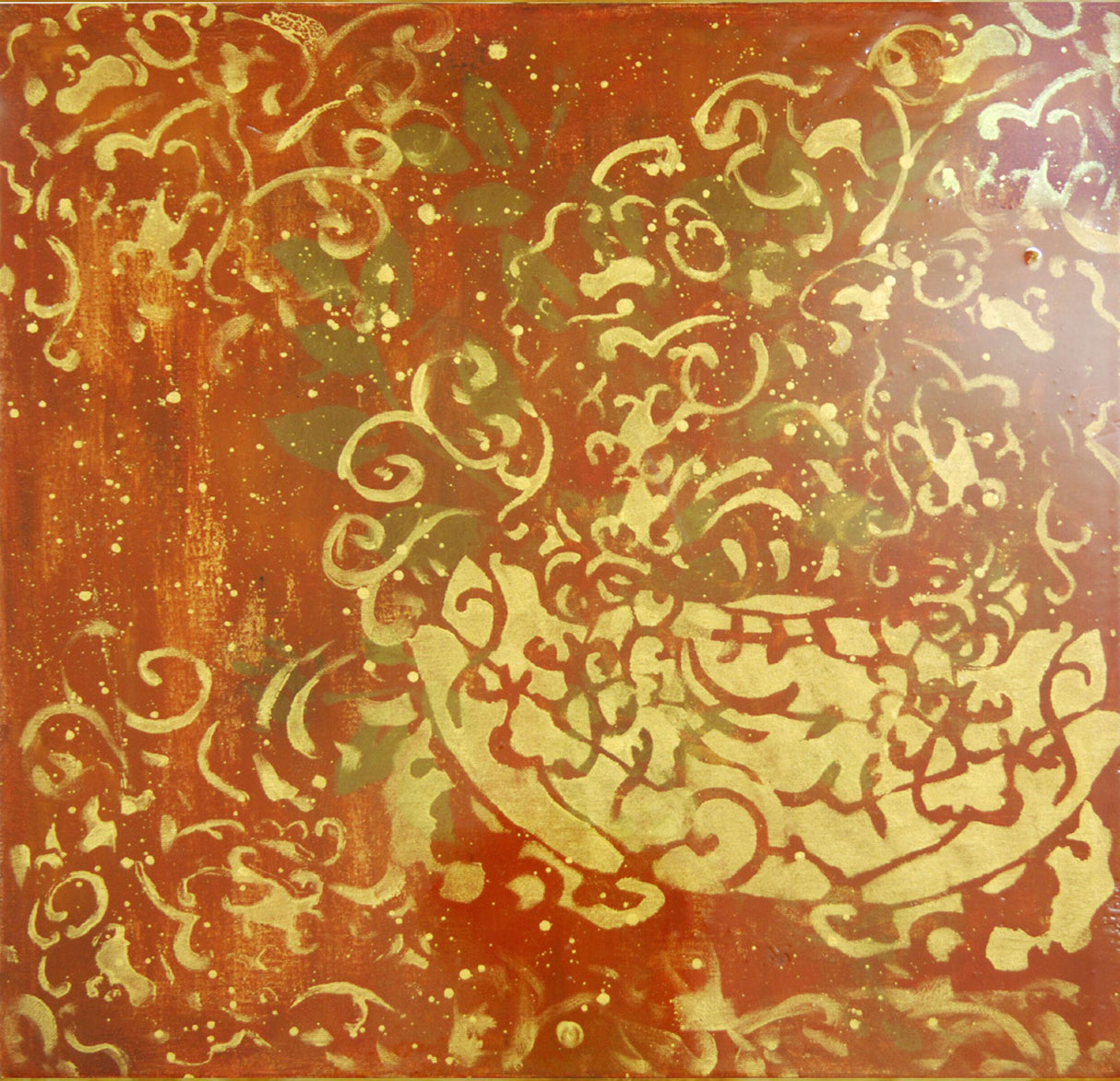 Surya Surya Wall Decor RWL-3063 24"H x 24"W x 1"D Art