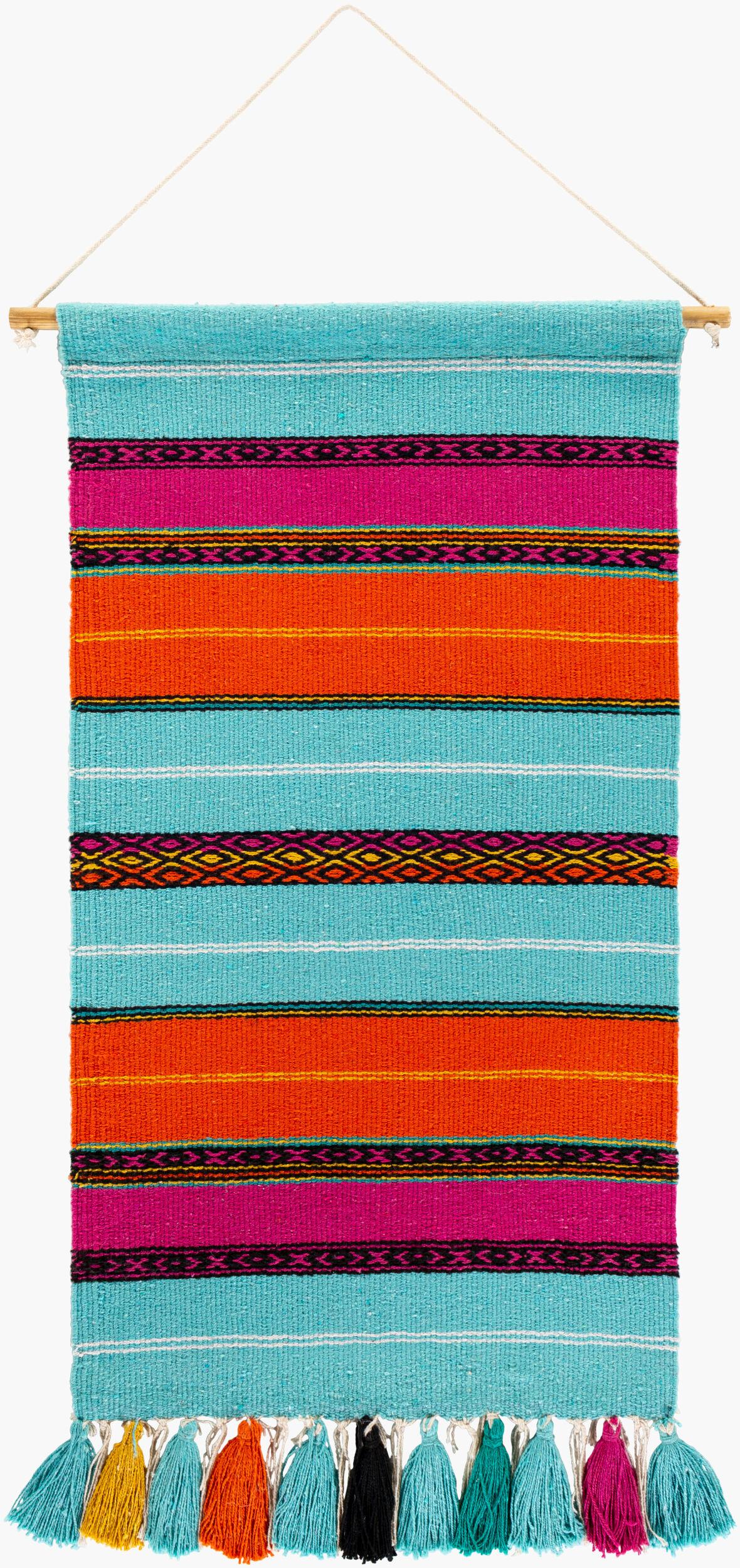 Surya Toluca TOU-1001 36"H x 18"W x 1"D Wall Hanging