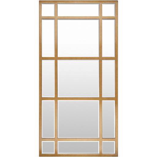 Surya Turnstile TIE-001 47"H x 24"W x 0.8"D Mirror