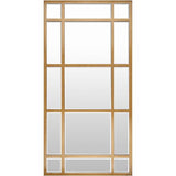 Surya Turnstile TIE-001 47"H x 24"W x 0.8"D Mirror