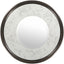 Surya Turpin TPN-001 26"H x 26"W x 1.8"D Mirror