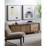 Surya Wesleyan WAY-001 30"H x 30"W x 2"D, 30"H x 30"W x 2"D Wall Art Piece