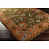 Surya Anastacia ANA-8409 Brick Red Brown 9' x 13' Rug