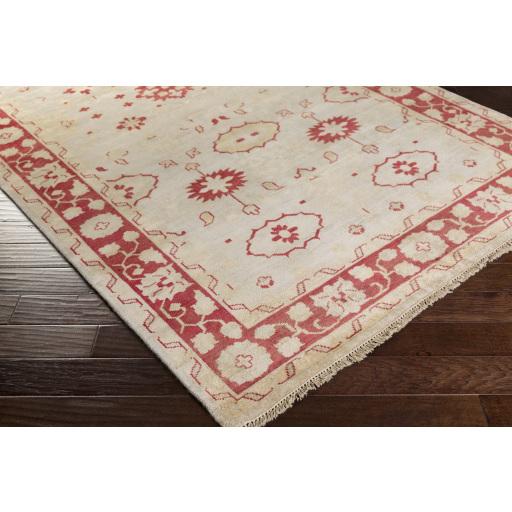 Surya Antique ATQ-1009 Beige Burgundy 5'6" x 8'6" Rug