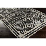 Surya Atlas ATS-1001 Black Light Beige 2' x 3' Rug