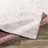 Surya Bella LLB-2303 Mauve White 4' x 6' Rug