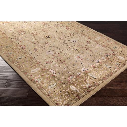 Surya Breckenridge BRN-2001 Burgundy Ink Blue 7'9" Round Rug