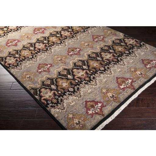 Surya Cambridge CMB-8004 Amber Black 5'6" x 8'6" Rug