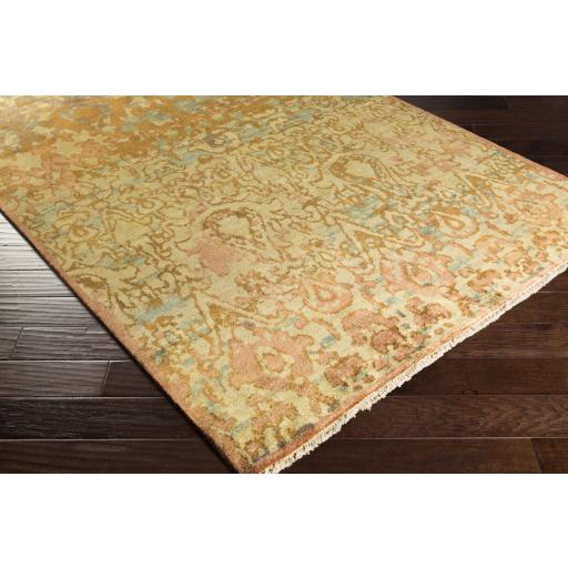 Surya Cheshire CSH-6000 Aqua Brick Red 2' x 3' Rug