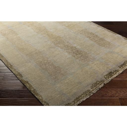 Surya Cheshire CSH-6004 Cream Medium Gray 5'6" x 8'6" Rug