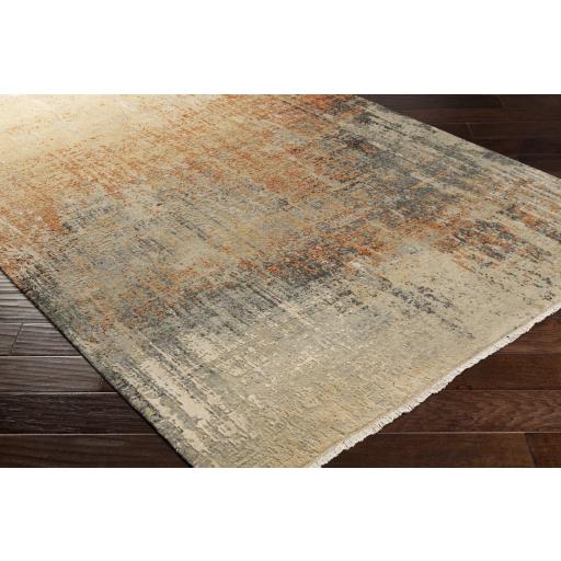 Surya Colaba COA-2005 Black Brick Red 2' x 3' Rug