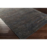 Surya Crusoe CRU-2007 Charcoal Dark Blue 5' x 7'6" Rug
