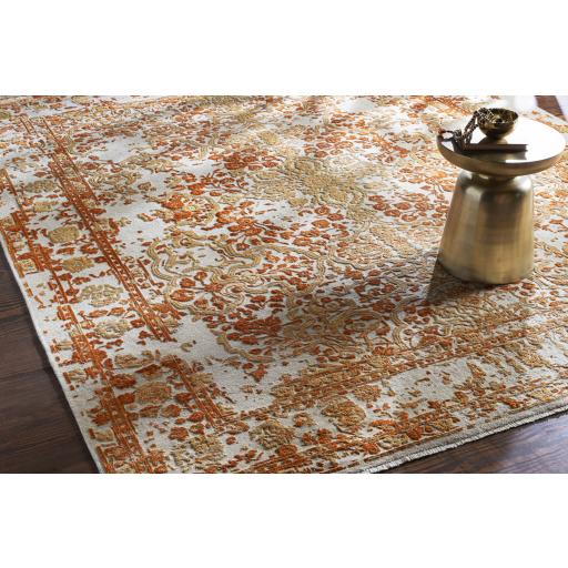 Surya Desiree DSR-1000 Light Beige Orange 6' x 9' Rug