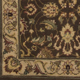 Surya Dinar DIN-1590 Dark Brown Light Brown 2'6" x 8' Rug
