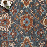 Surya Elixir EXI-1006 Burgundy Camel 2' x 3' Rug