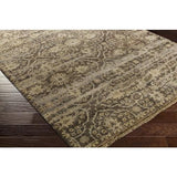Surya Empress EMS-7010 Charcoal Dusty Sage 2'6" x 10' Rug