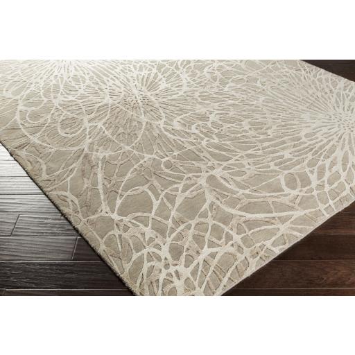 Surya Etienne ETI-9000 Off-White Tan 4' x 6' Rug