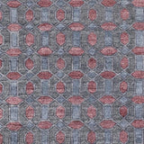 Surya Florentine FNT-1000 Charcoal Dark Red 2' x 3' Rug