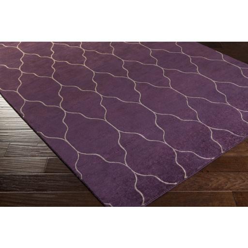 Surya Gates GAT-1011 Dark Brown Plum 8' x 11' Rug