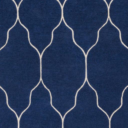 Surya Gates GAT-1012 Beige Dark Blue 5' x 8' Rug