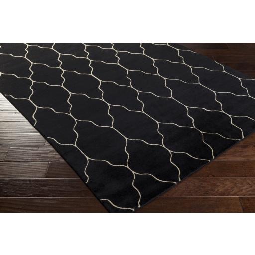 Surya Gates GAT-1014 Beige Black 5' x 8' Rug