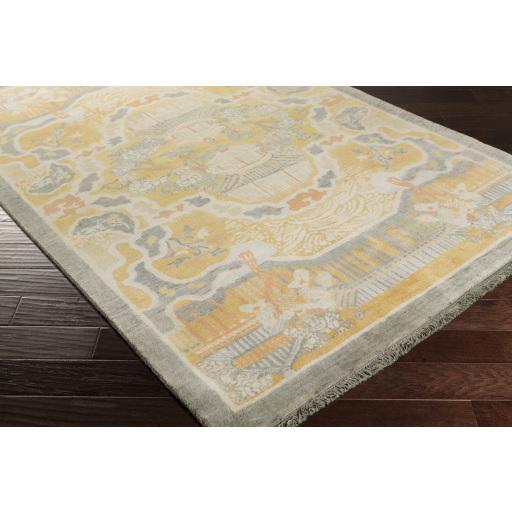 Surya Geisha GES-1000 Brown Charcoal 5' x 8' Rug